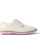 G/FORE - Gallivanter Pebble-Grain Leather Golf Shoes - White