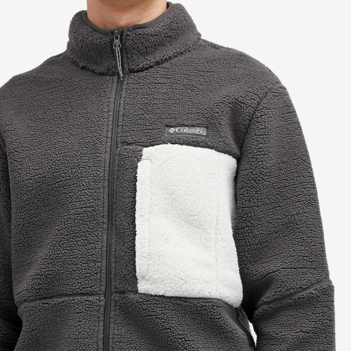 Columbia Men s Mountainside Heavyweight Fleece in Shark Columbia