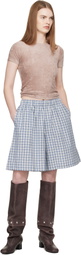Baserange Blue Claude Shorts