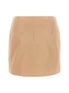 Burberry Double Button Mini Skirt
