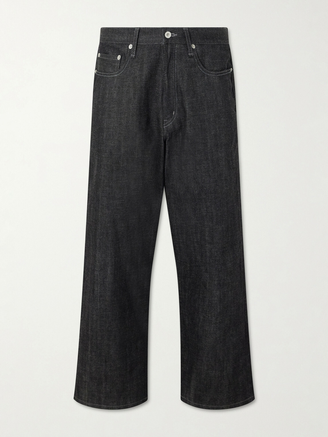 Neighborhood - 261 DP Wide-Leg Jeans - Black