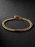 M. Cohen - The Binary Gold Beaded Wrap Bracelet - Gold