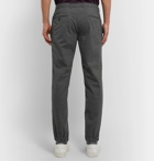 Incotex - Slim-Fit Puppytooth Woven Trousers - Gray