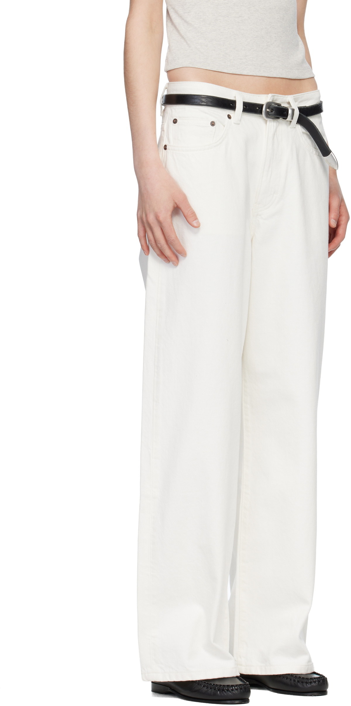 JEANERICA White Belem Jeans