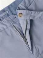 Incotex - Venezia 1951 Slim-Fit Cotton-Blend Twill Trousers - Blue
