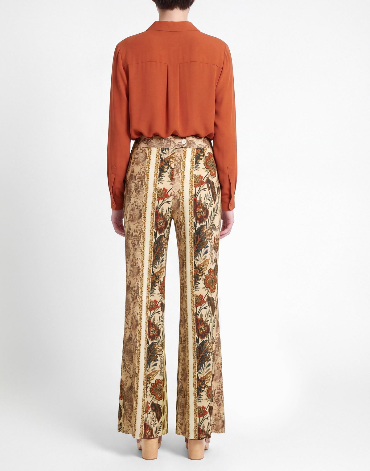Erika Cavallini Womens Pants Cream
