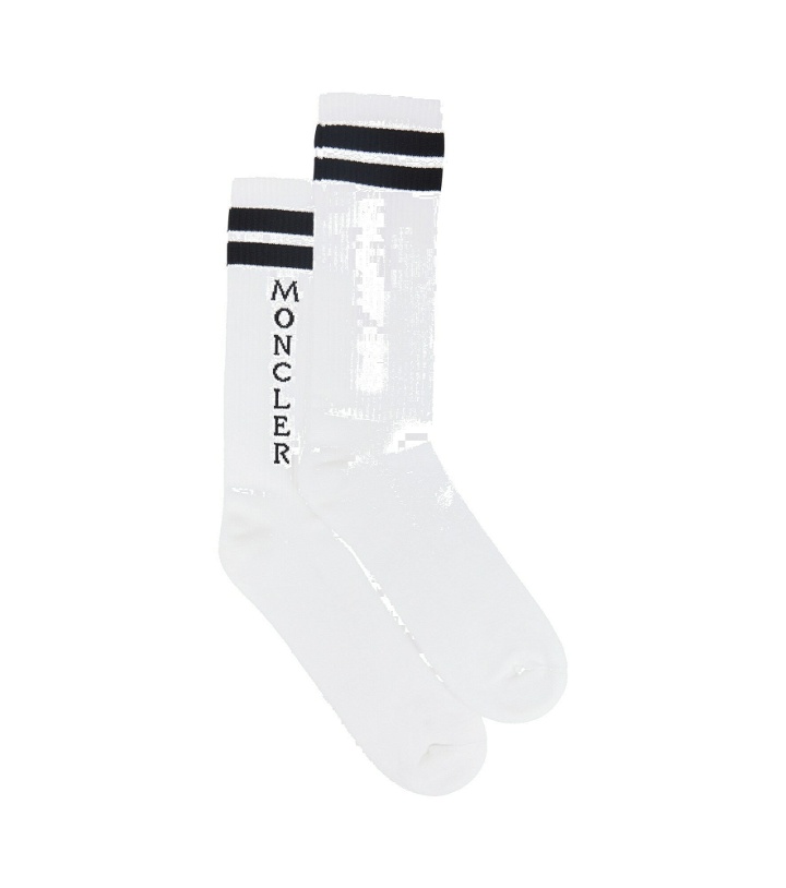 Photo: Moncler - Logo socks