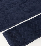 Missoni Chalk set of 2 zigzag cotton terry towels