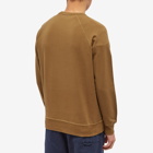 YMC Men's Shrank Crew Sweat in Olive