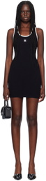 AMIRI Black MA Minidress