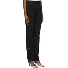 Lourdes Black Multi Pocket Jeans