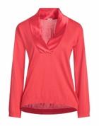 Malo Womens Sweater in Red