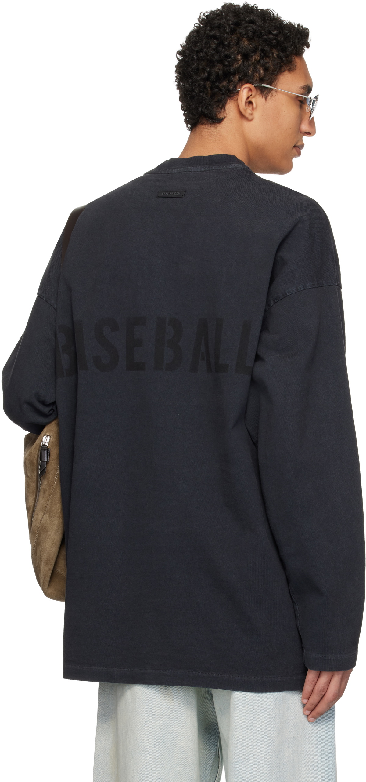 Fear of God Black '9' Long Sleeve T-shirt