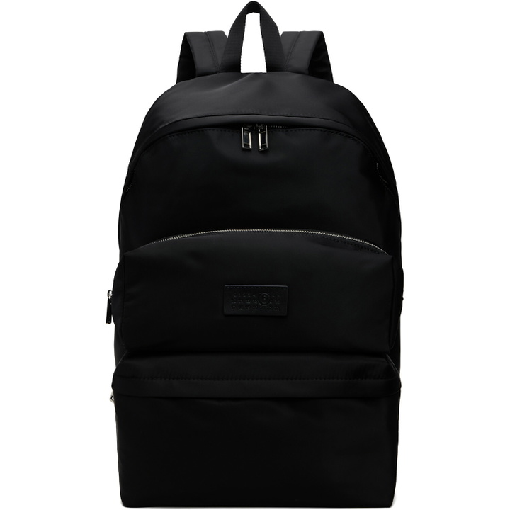 Photo: MM6 Maison Margiela Black Numeric Backpack