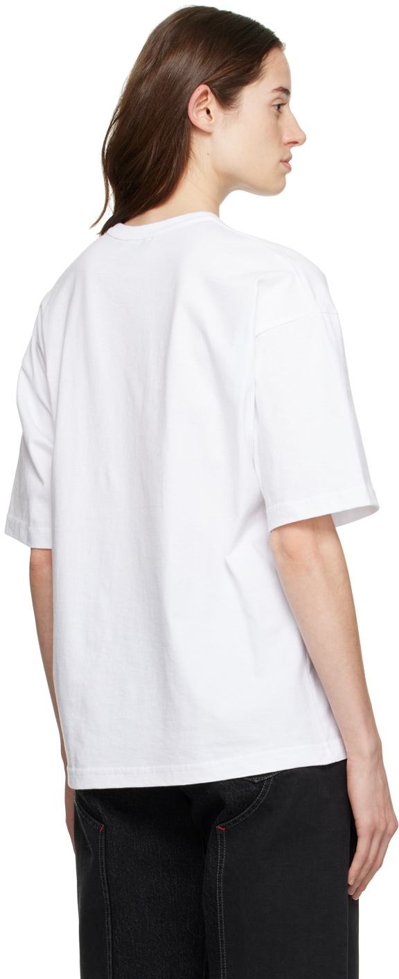 Saintwoods White Crewneck T-Shirt
