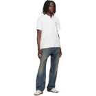 Carhartt Work In Progress White Chase Pique Polo