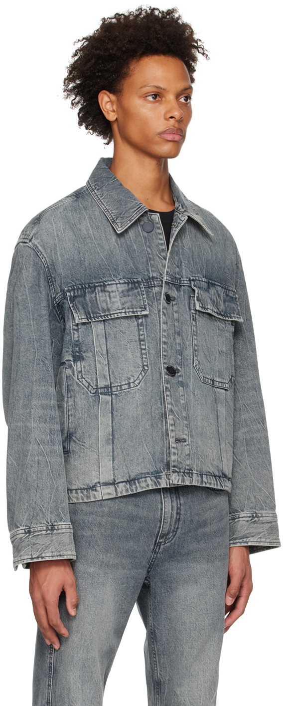 Faded sale denim jacket