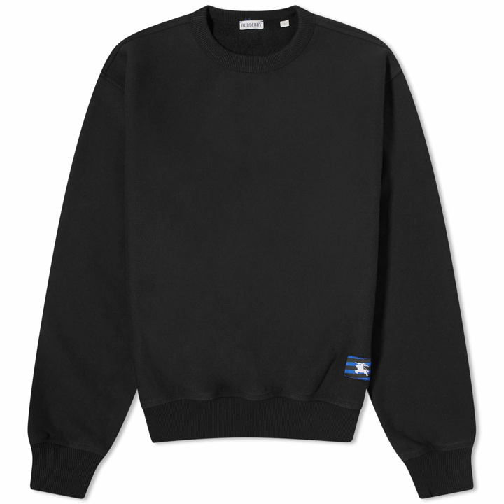 Photo: Burberry Men's EKD Label Sweatshirt in Black