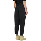 Beams Plus Black Pleated Trousers