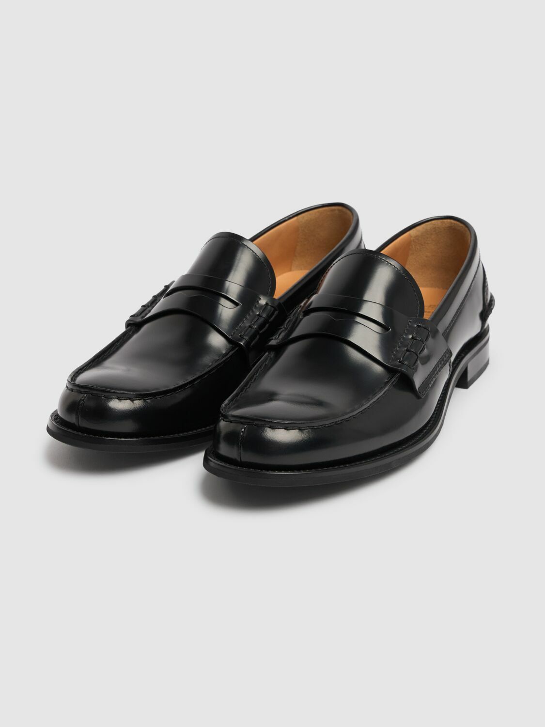 CHURCH'S Pembrey Brushed Leather Loafers