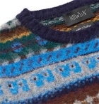 Howlin' - Revenge of the Wool Fair Isle Wool Sweater - Blue