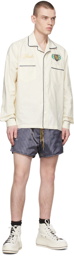 Rhude SSENSE Exclusive Grey Polyester Shorts