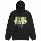 VTMNTS Men's Graffiti Big Barcode Hoodie in Black