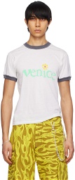ERL White 'Venice' T-Shirt