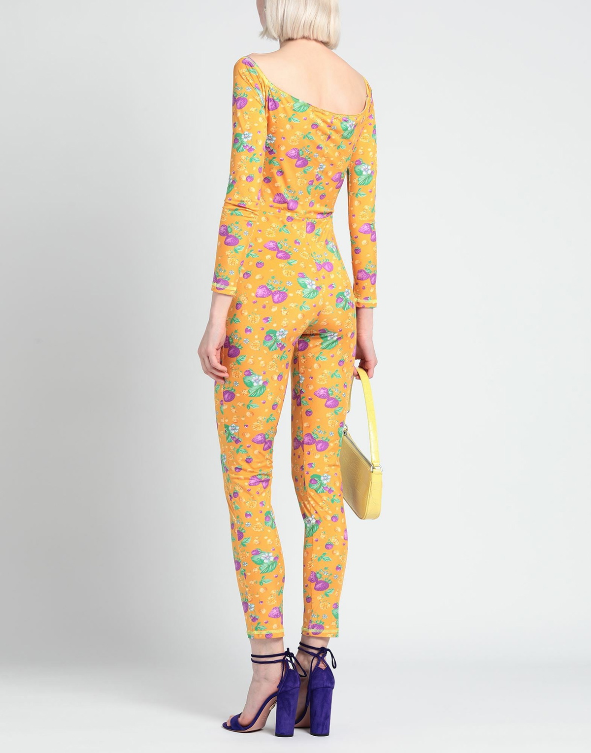 Msgm Womens Jumpsuit in Orange