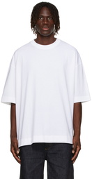 Dries Van Noten White Medium Weight Jersey T-Shirt