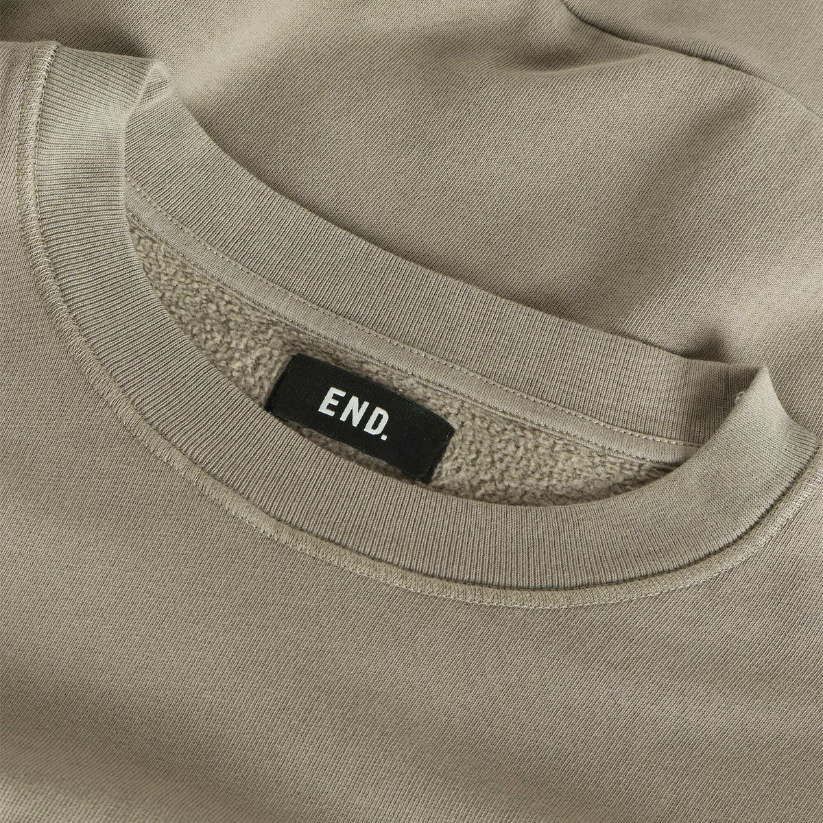 END. Signature Sweatshirt in Khaki