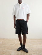 Human Made - Logo-Detailed Cotton-Piqué Polo Shirt - White