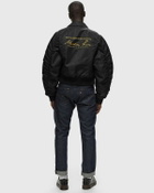 Martine Rose Shrunken Bomber Black Bomber Jackets