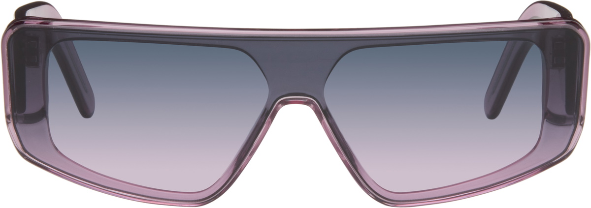 Rick Owens Purple Performa Sunglasses