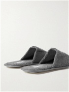 Hamilton And Hare - Cotton-Terry Slippers - Gray