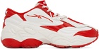 KANGHYUK White & Red Reebok Classics Edition DMX Run 6 Modern Sneakers