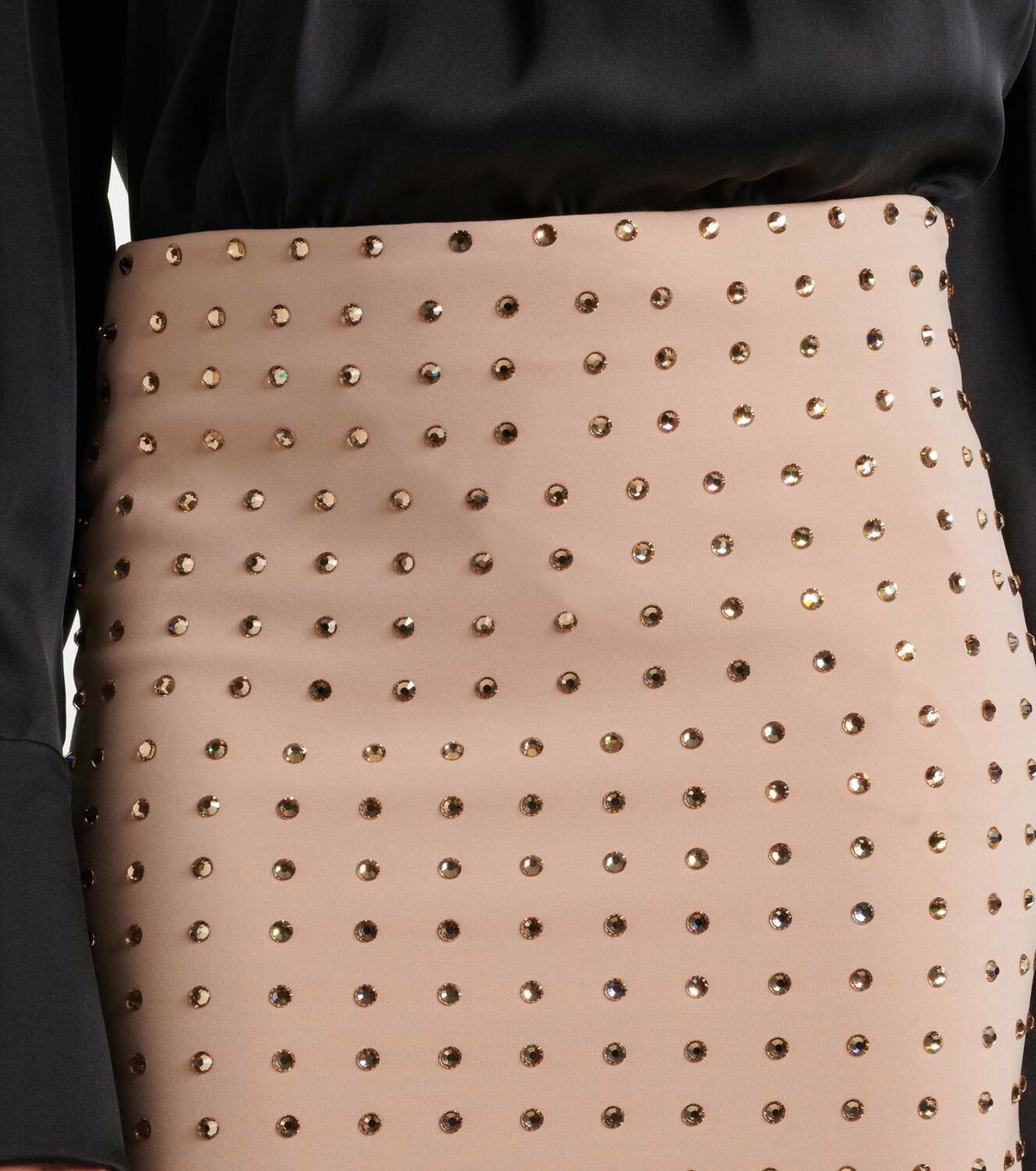 Sportmax Nome crystal-embellished midi skirt Sportmax