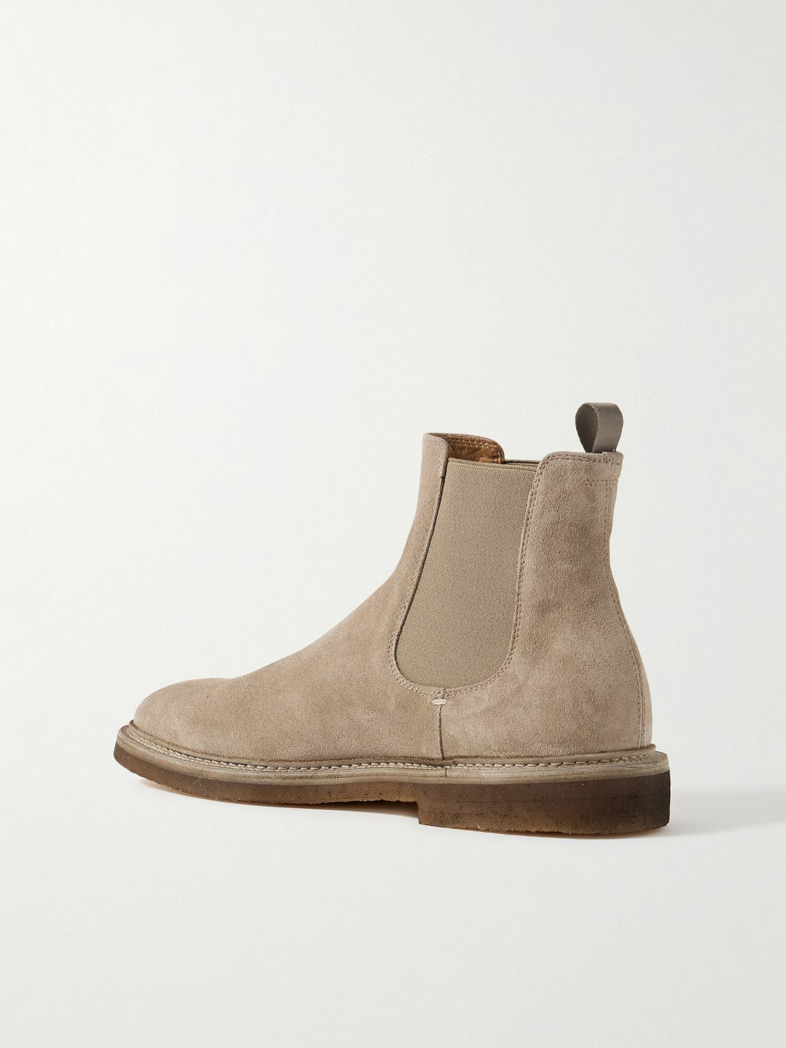 Officine Creative - Hopkins 121 Suede Chelsea Boots - Neutrals