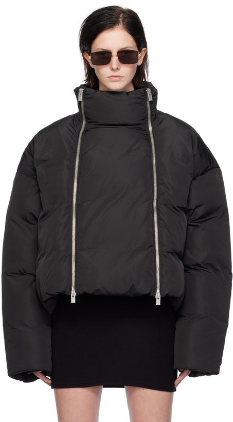 Photo: HELIOT EMIL Black Zip Down Jacket