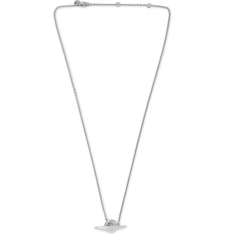 Photo: Shaun Leane - Arc T-Bar Sterling Silver Necklace - Silver