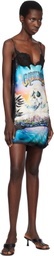 Casablanca Multicolor 'La Prémonition' Lace Slip Minidress