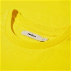 Pangaia Long Sleeve Organic Cotton T-Shirt in Saffron Yellow