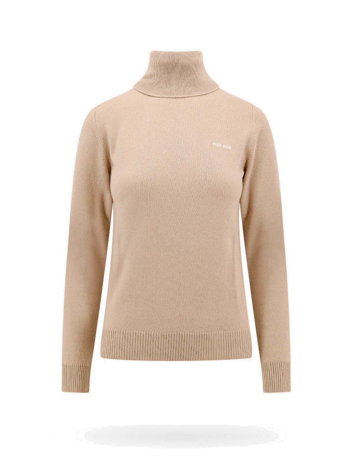 Miu Miu Women's Virgin Wool Sweater Blue main image 0