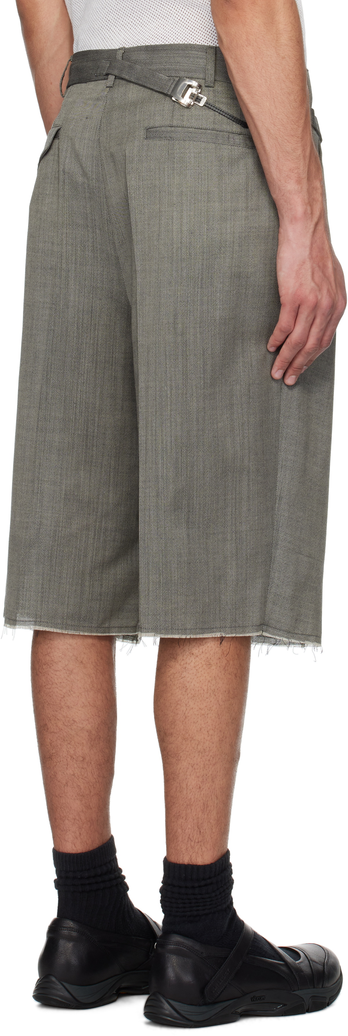 Magliano Gray Regolatore Shorts