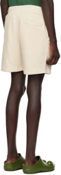 JW Anderson Beige Embroidered Shorts