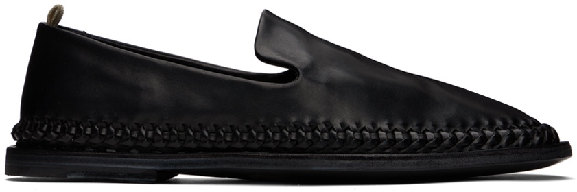 Photo: Officine Creative Black Miles 002 Loafers