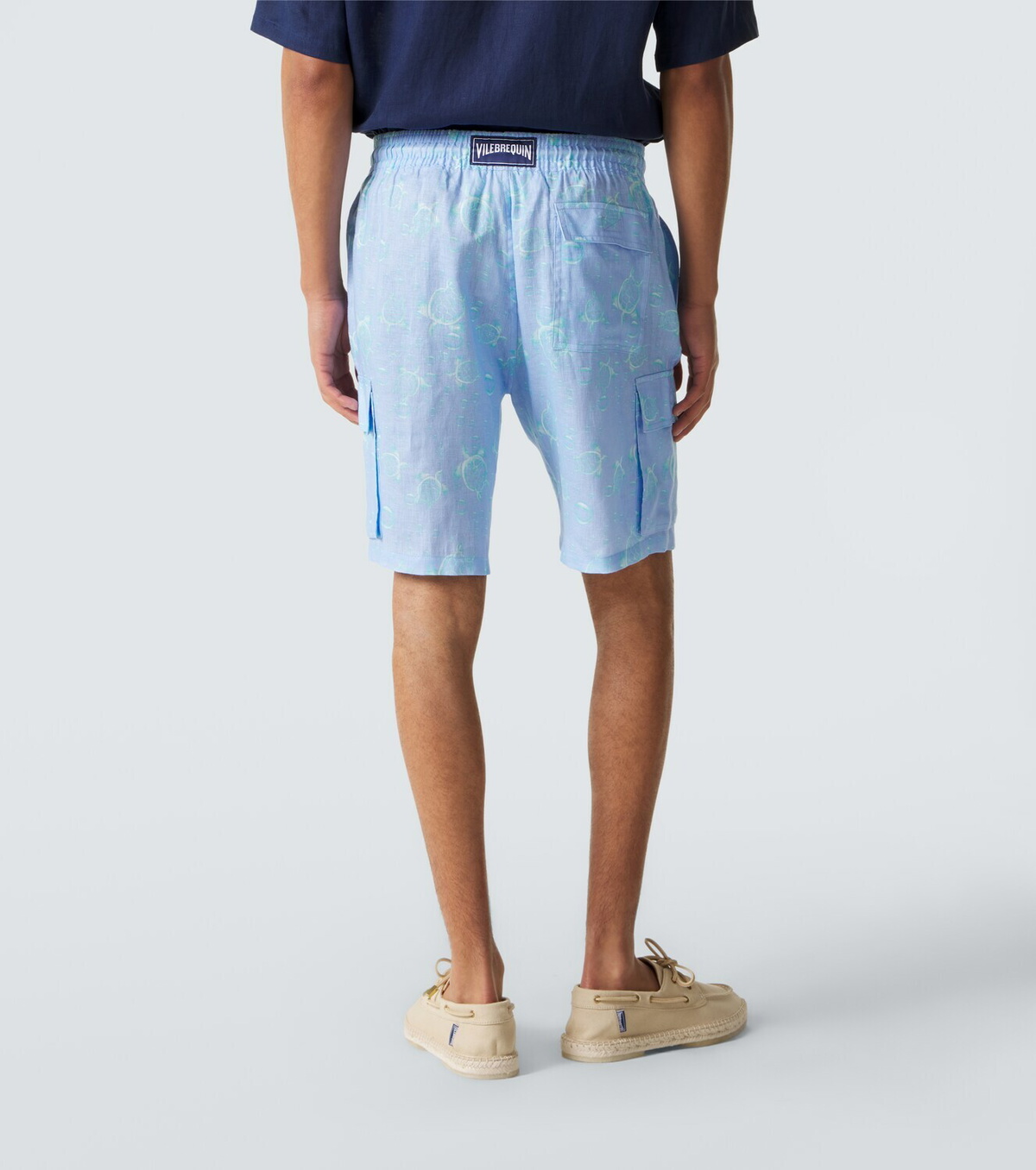 Vilebrequin Baie linen Bermuda shorts