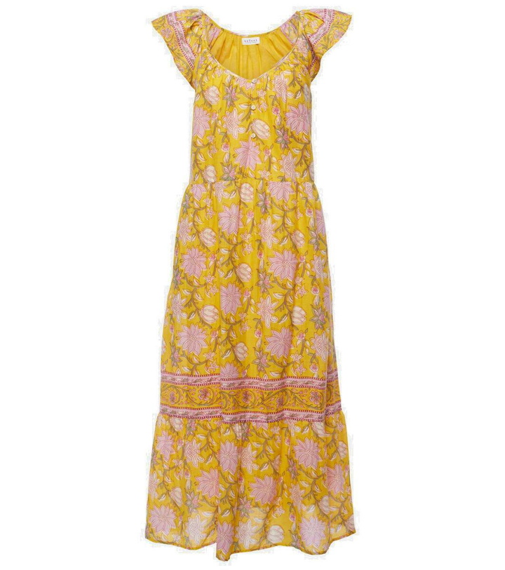 Photo: Velvet Jazlyn floral cotton maxi dress