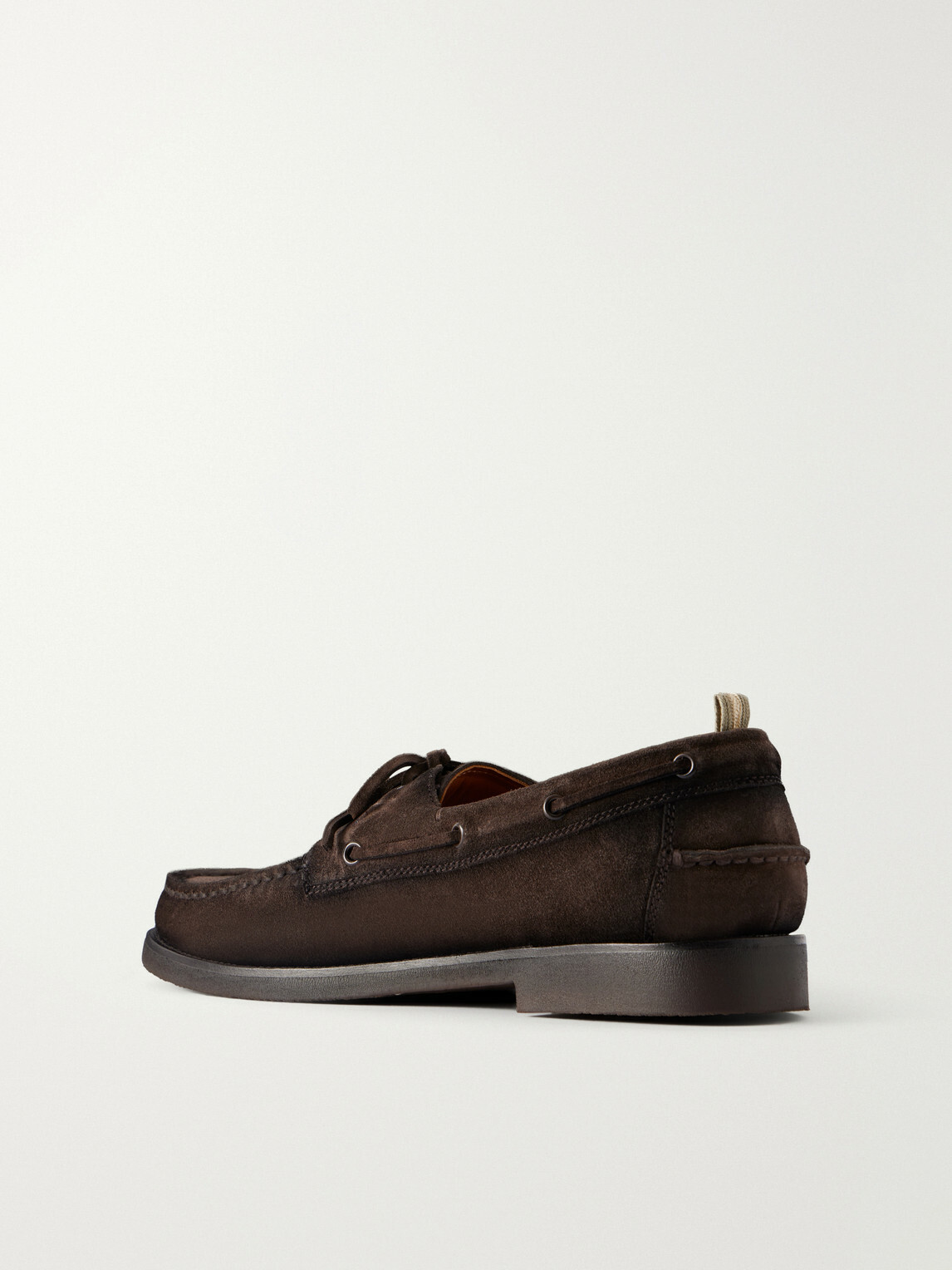 Officine Creative - Balfron 002 Suede Boat Shoes - Brown