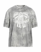 Acne Studios Mens T-shirt in Grey